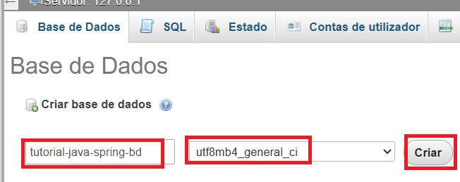 Print screen da tela do site do Spring Initializr