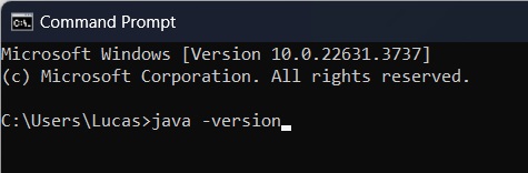 Print screen da tela de busca no windows da palavra cmd.